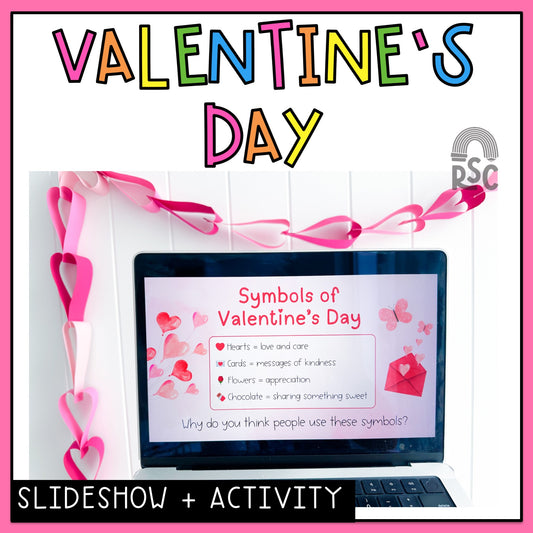 Valentine’s Day Slideshow and Activity