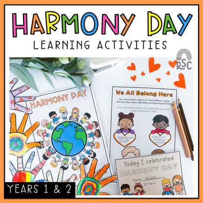 Harmony Day Pack (Grades 1-2)