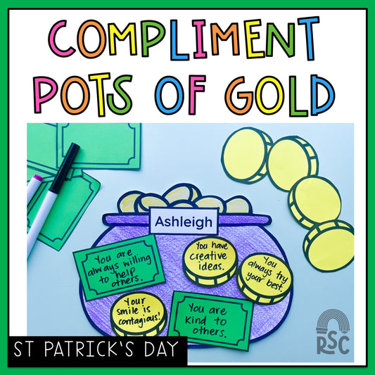 St Patrick's Day Kindness Lesson / Pot of Compliment Craft