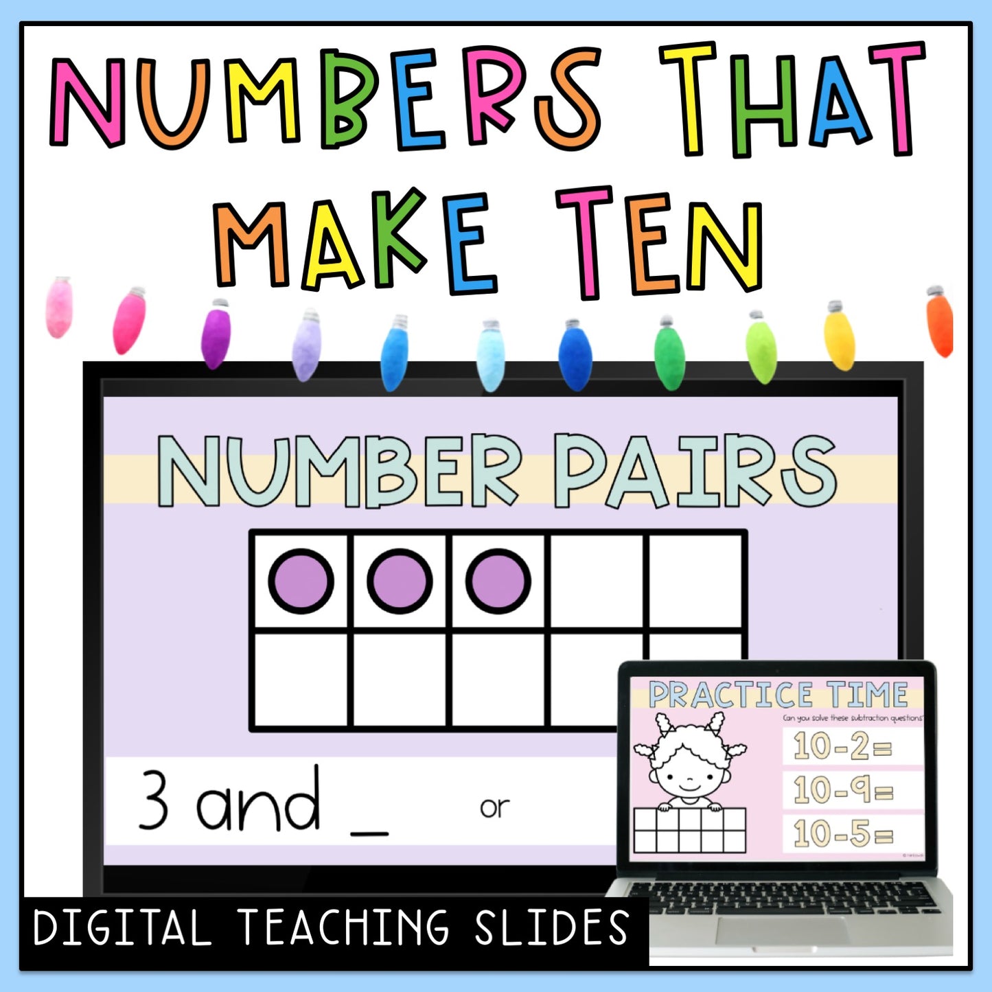 Friends Of 10 Teaching Slides | Addition To Ten Powerpoint