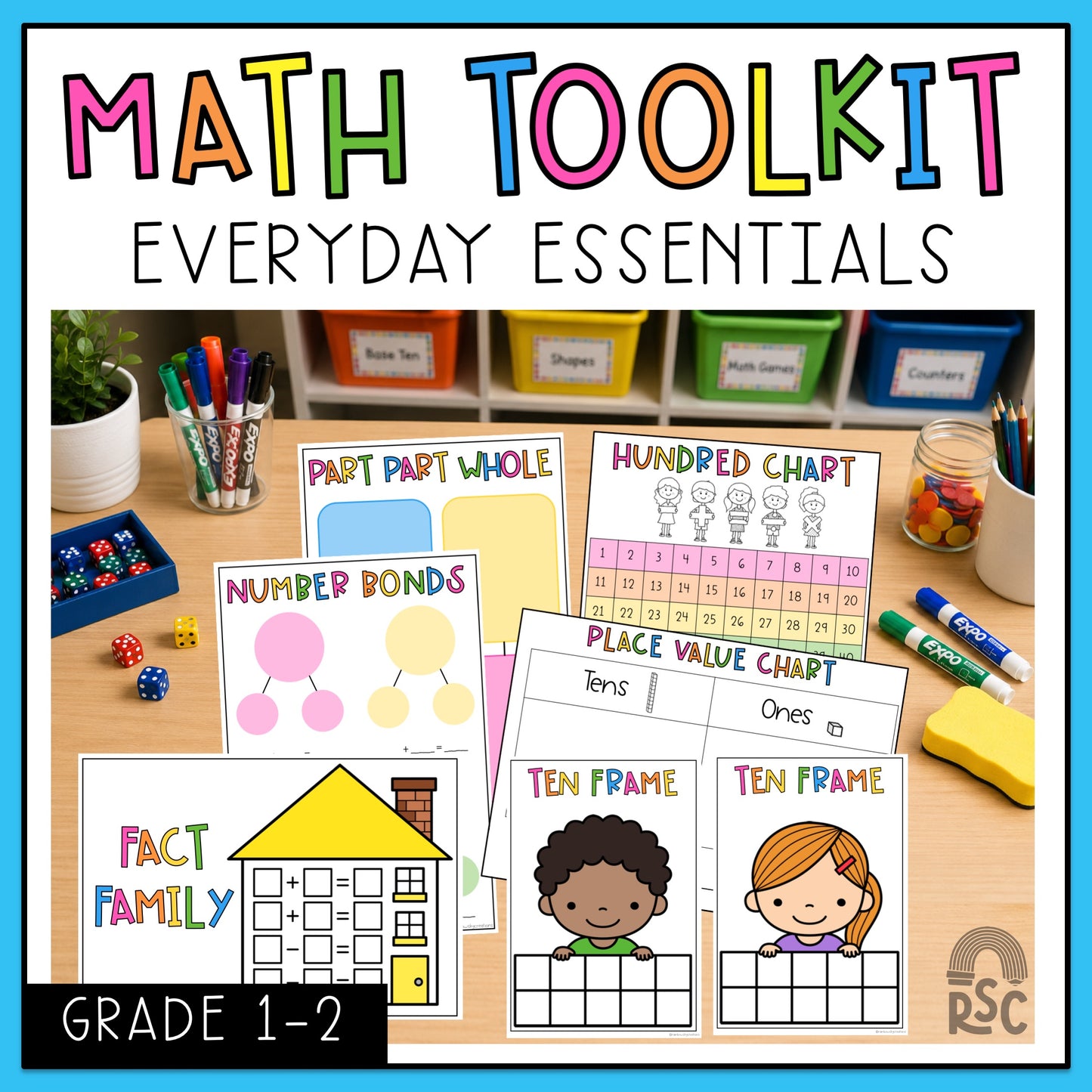 Math Toolkit Everyday Essentials for Number Grades 1-2