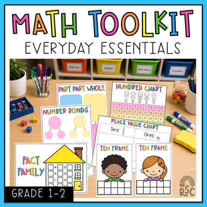 Math Toolkit Everyday Essentials for Number Grades 1-2
