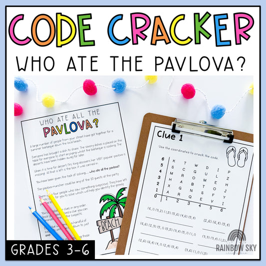 Code Breaker Activity | Code Cracker | Australia Theme