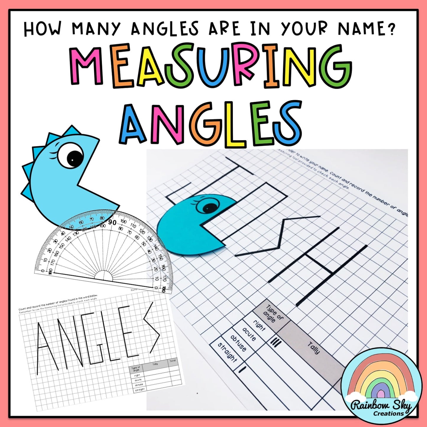 Measuring Angles | Acute, Obtuse, Right, Straight, Reflex