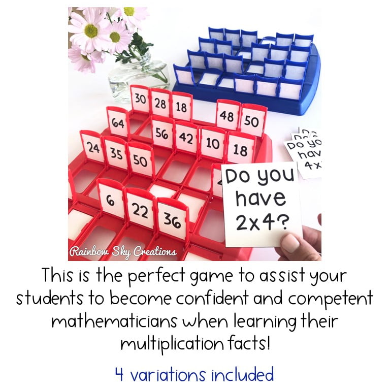 Editable Times Table Fluency Game | Multiplication Recall