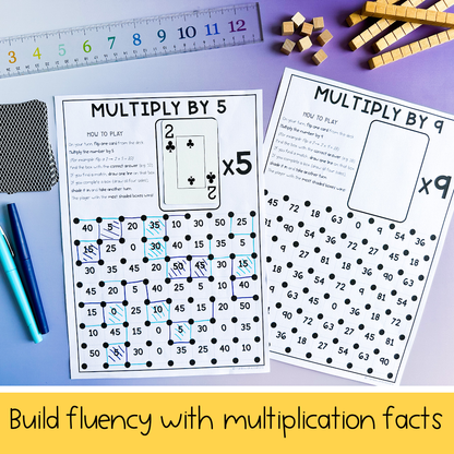 Multiplication Games | Number Fluency Games: Dots and Boxes