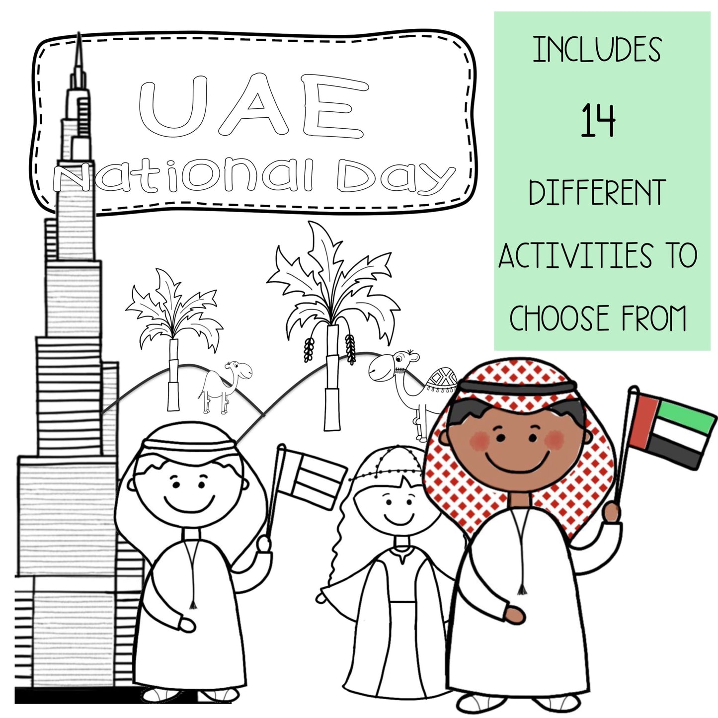 UAE National Day Pack | Grades 1-2