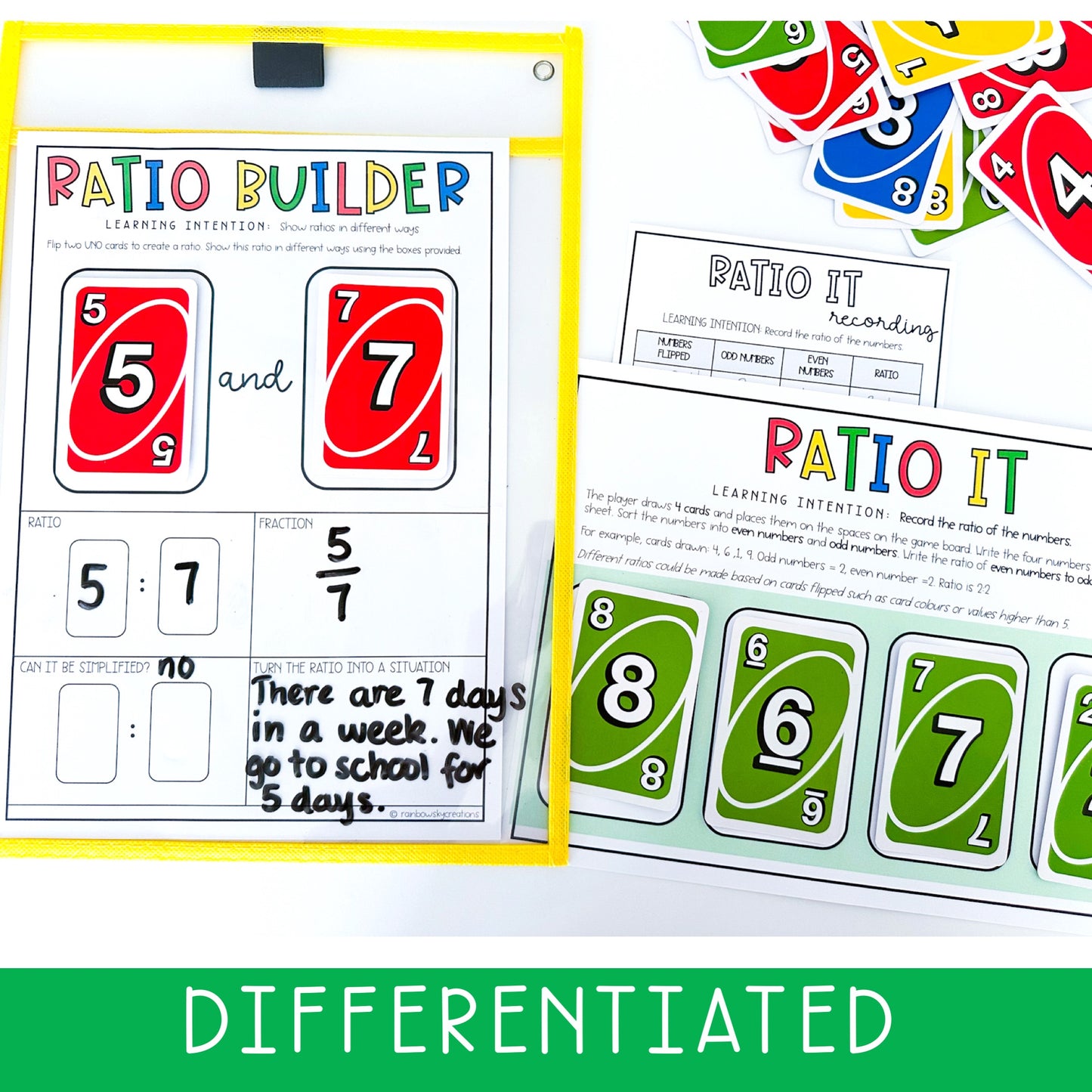 UNO Math Games - Grades 5-6 (Version 4)