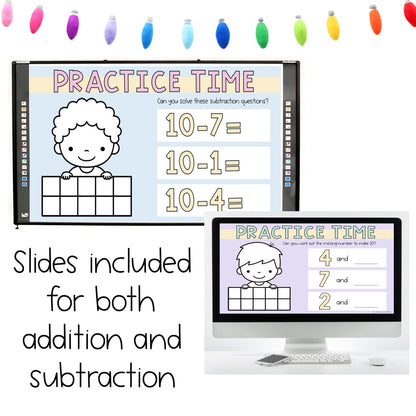 Friends Of 10 Teaching Slides | Addition To Ten Powerpoint