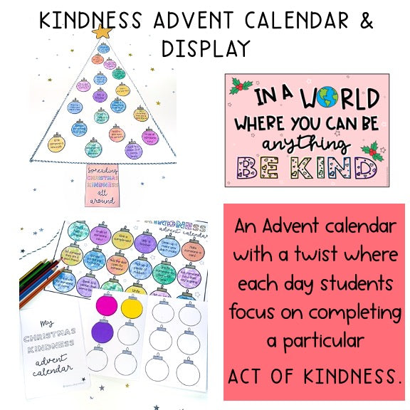 Christmas Kindness BUNDLE | SEL | End Of Year