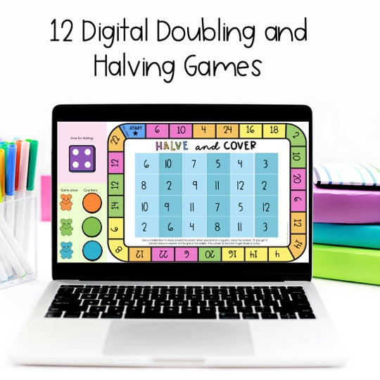 Doubling & Halving Games | Digital Maths Slides [Powerpoint Slides]