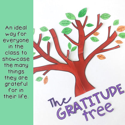 The Gratitude Tree Display - Building Classroom Community