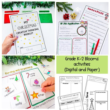 Christmas Activity BUNDLE | Kindergarten - Grade 6