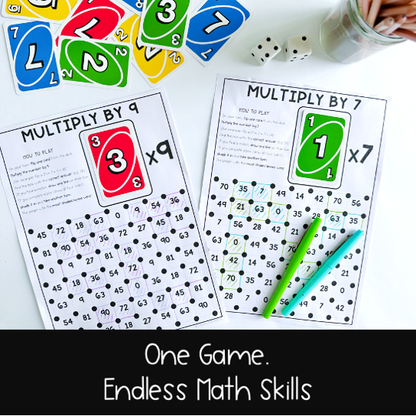 Dots and Boxes MEGA Bundle: Math Operations - Time - 2D Objects - 3D Shapes