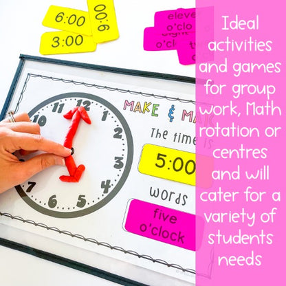 Math Centre BUNDLE | Play & Hands-On Centres | Kindergarten, Foundation, Prep