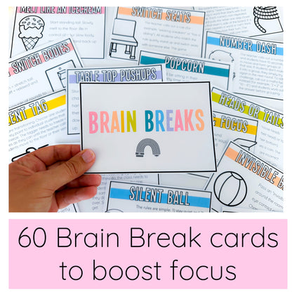 Brain Break BUNDLE / Brain Breaks and Self Regulation