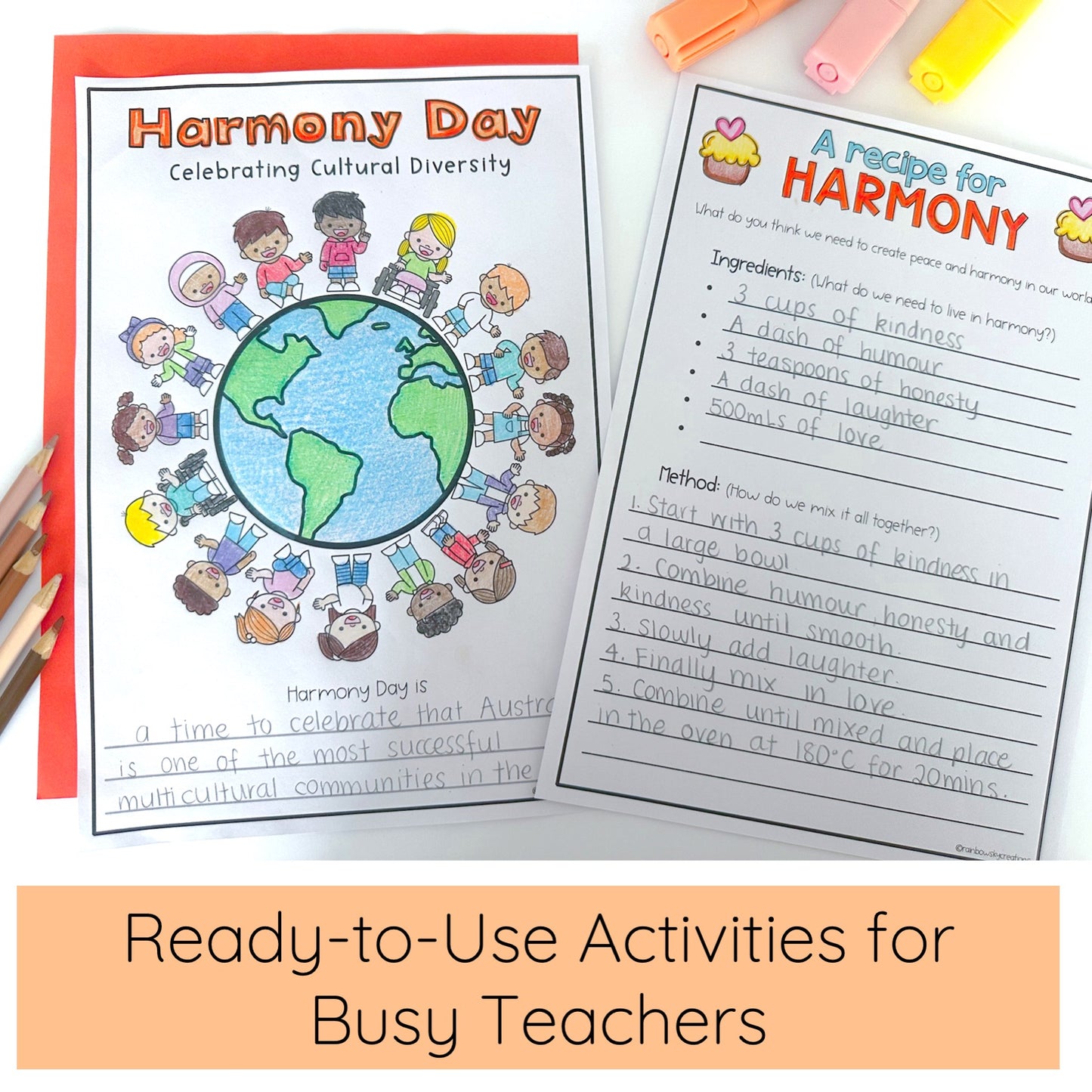 Harmony Day Pack (Grades 3-4)