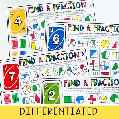 UNO Card Games | Math Centres | Grades 3-4 [VERSION 3]