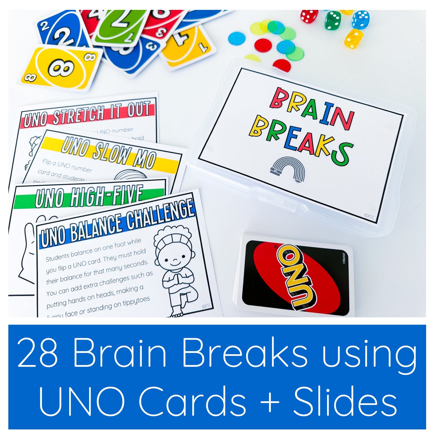 UNO Brain Break Cards