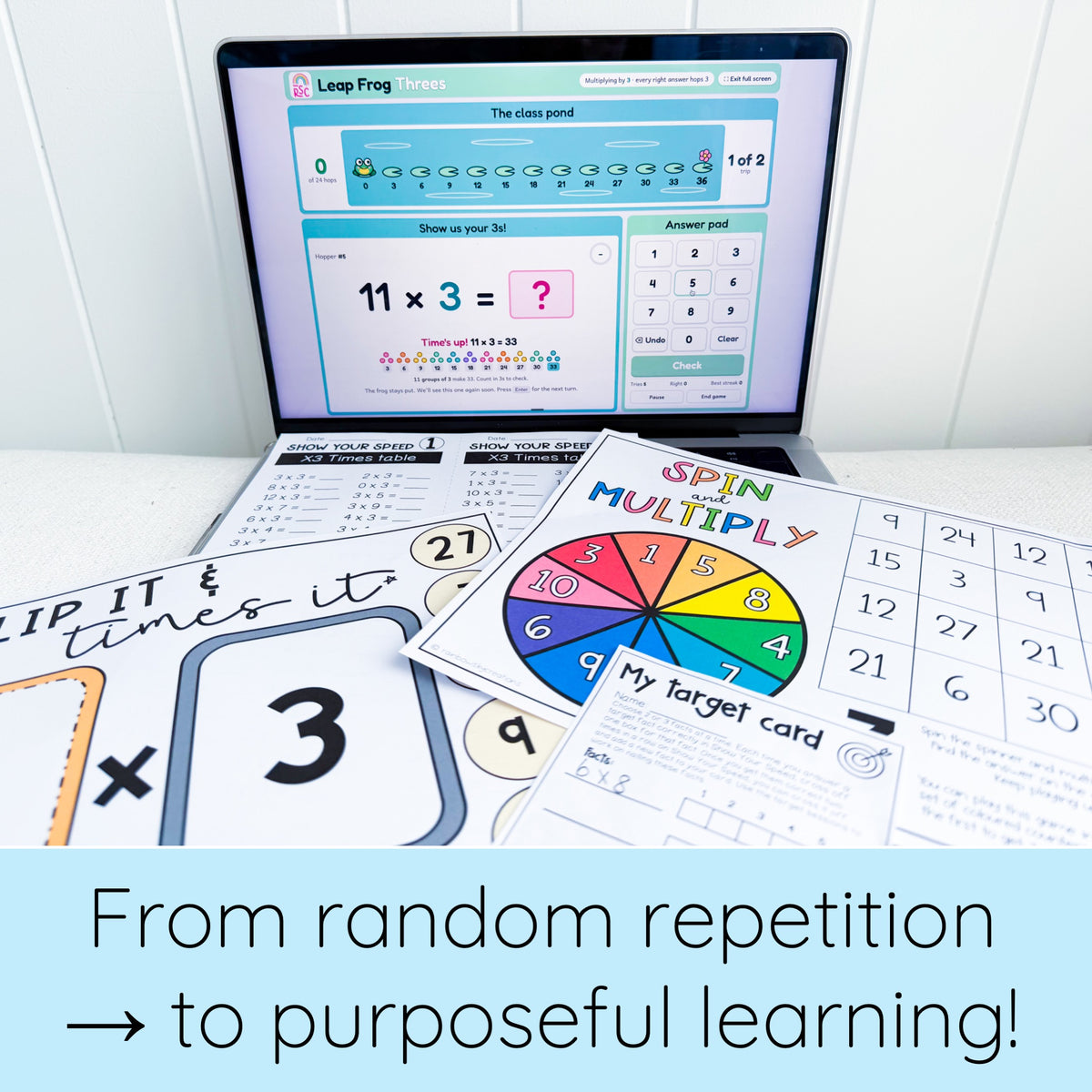 Multiplication and Division Fact Fluency Pathway - Year long Program