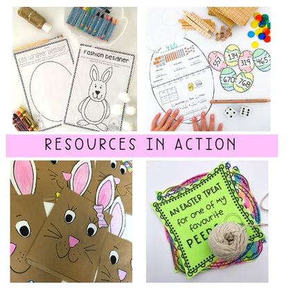 Easter Activity BUNDLE | Differentiated Easter Lessons