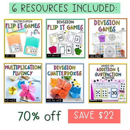 ⭐️LIMITED OFFER⭐️ Maths Bundle for Grades 3 + 4