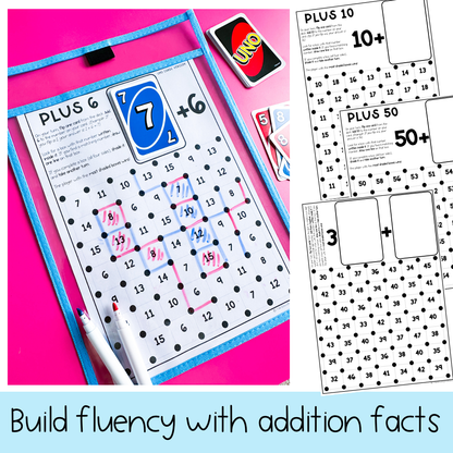 Addition Games | Number Fluency Games: Dots and Boxes