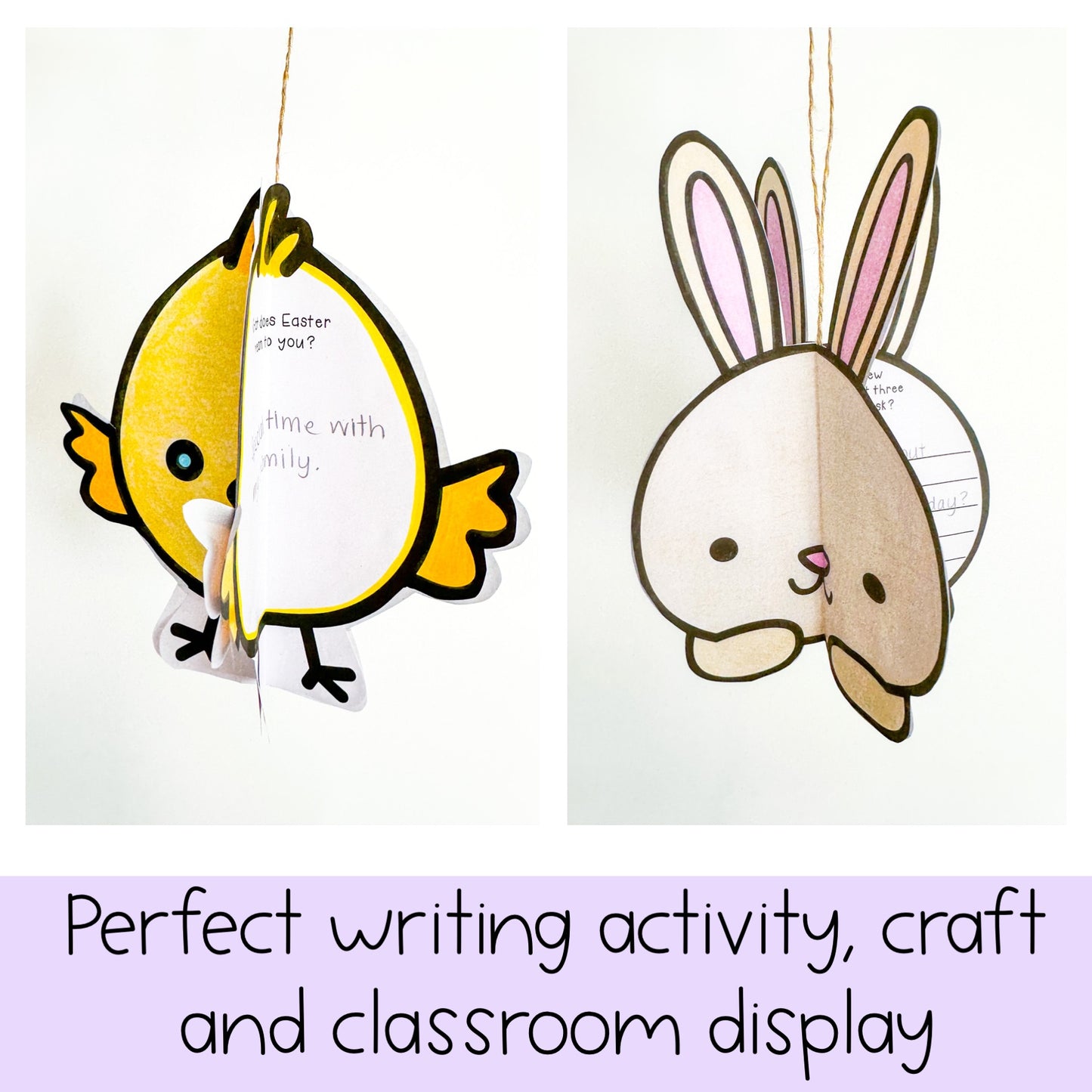 Easter Writing and Craft | Easter Bulletin Board