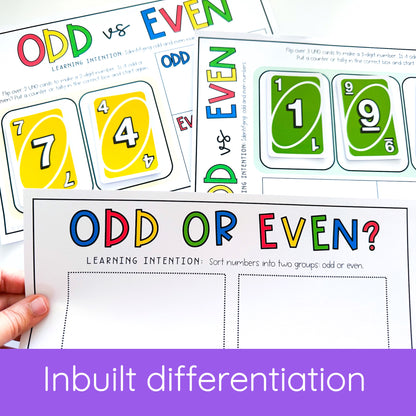 UNO Card Games - Grades 1-2 (VERSION 1)