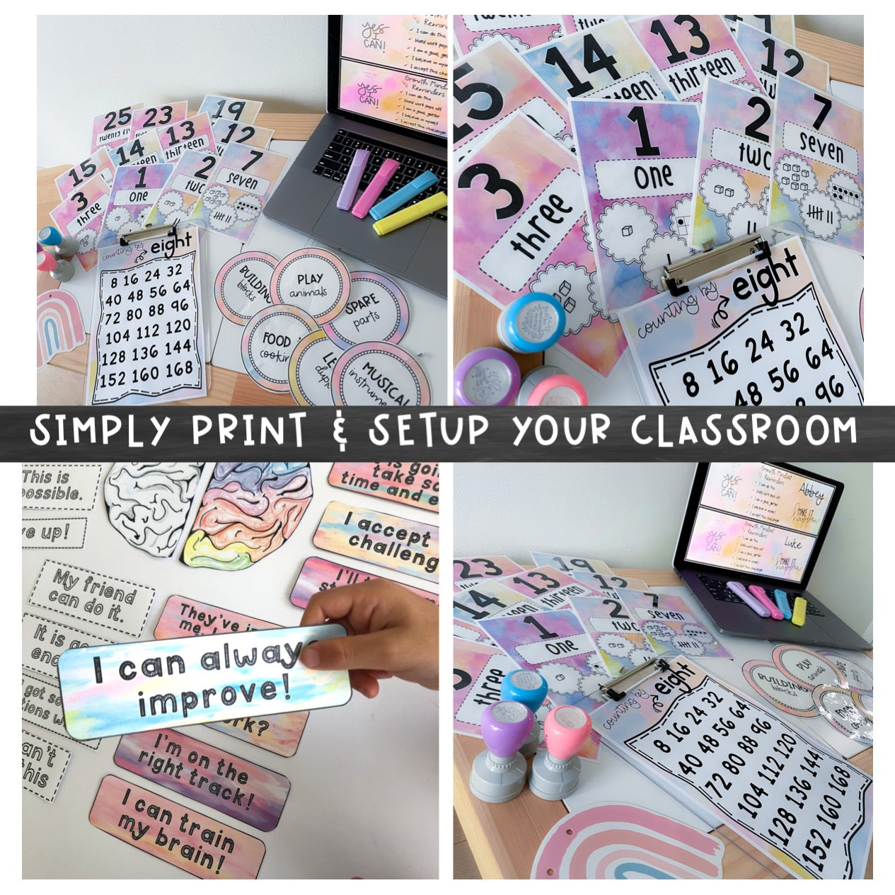 Classroom Decor BUNDLE [Pastel Theme]