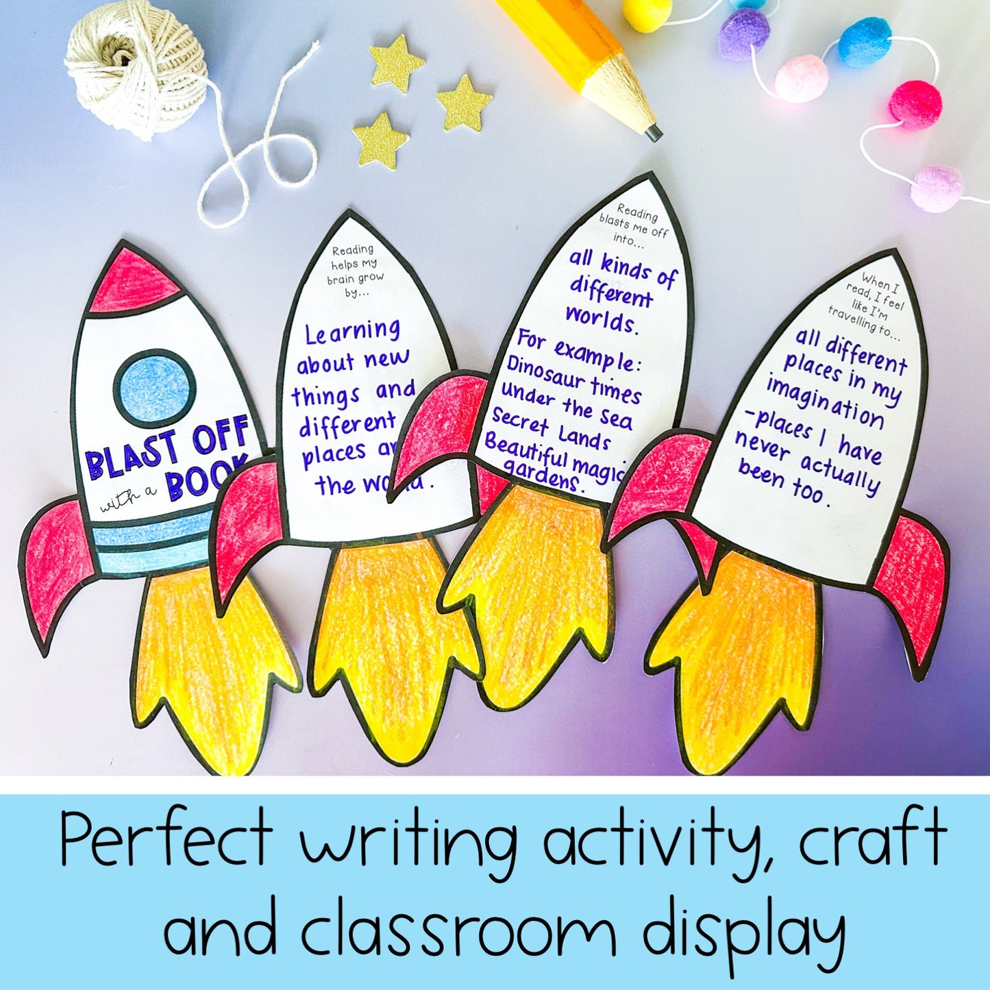 Book Week Craft | Reading Reflection Activity