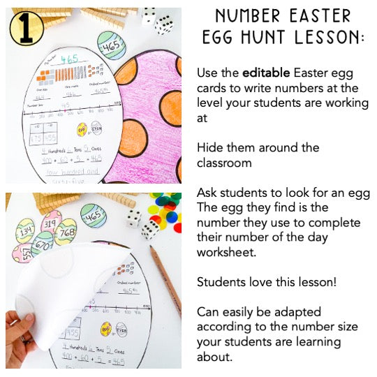 Easter Activity BUNDLE | Differentiated Easter Lessons