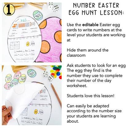 Easter Activity BUNDLE | Differentiated Easter Lessons