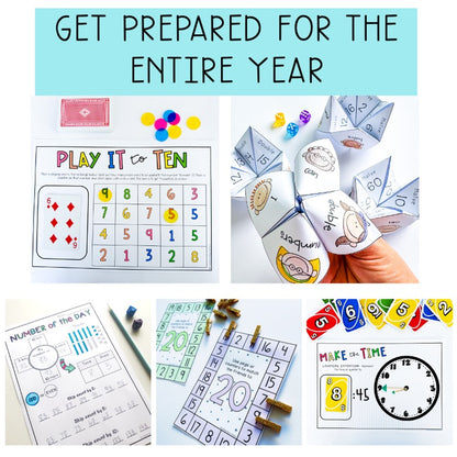 ⭐️ LIMITED OFFER⭐️  Maths Bundle for Kindy - Grade 2