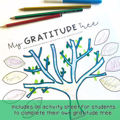 The Gratitude Tree Display - Building Classroom Community