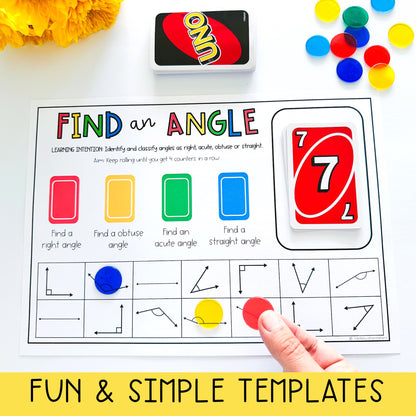 UNO Card Games | Math Centres | Grades 3-4 [VERSION 3]