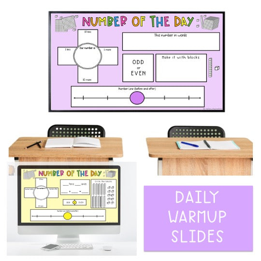 Number Of The Day BUNDLE | Teen & 2-Digit Numbers