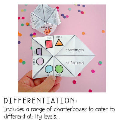 2D Shape Chatterbox | 2D Shape Revision Tool | Year 1 & 2