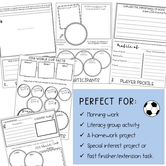 FIFA World Cup Reflective Journal | Mini Research Project Soccer World Cup