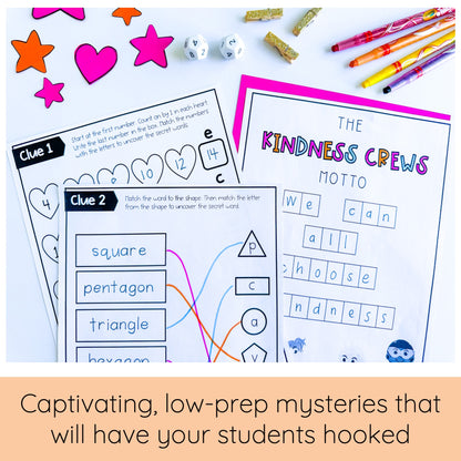 Code Cracker BUNDLE - Escape Room BUNDLE (Grades 1-2)