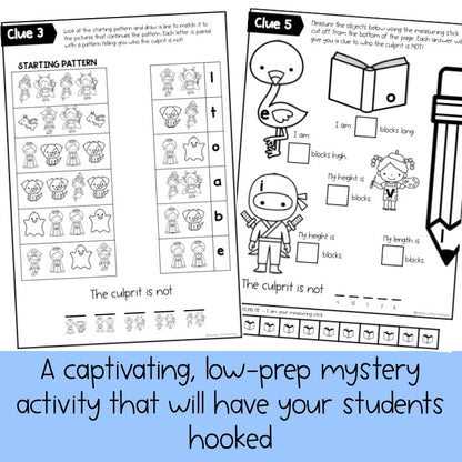 Book Week Math Code Cracker - Grade 1 & 2 Reading Escape Room