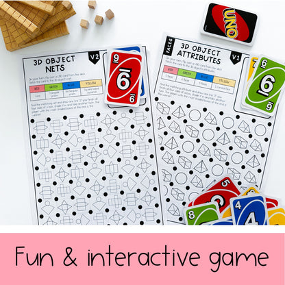 3D Objects Dots and Boxes Game