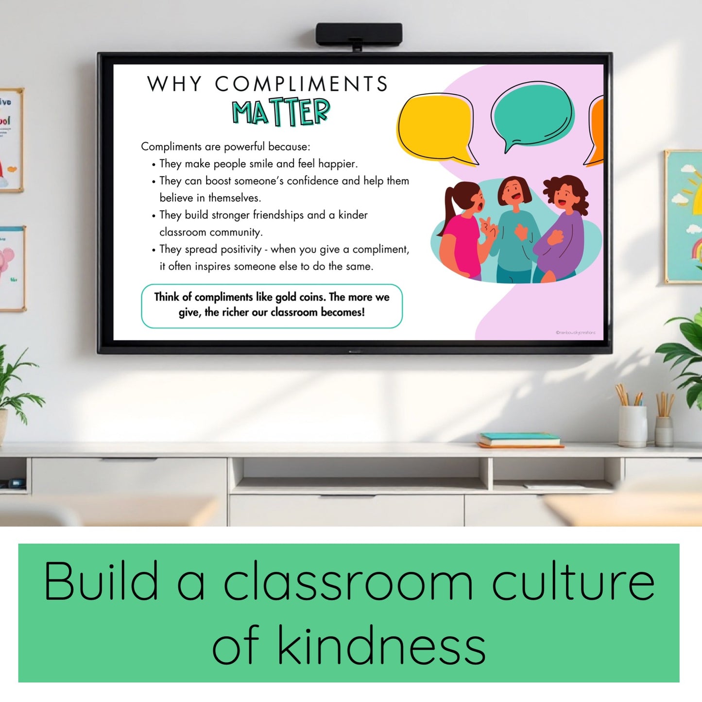 St Patrick's Day Kindness Lesson - Pot of Compliment Craft