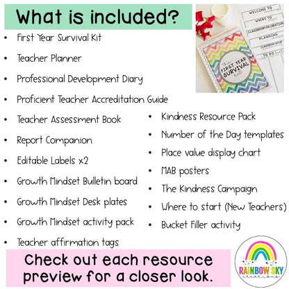 Beginning Year Teacher Resource MEGA BUNDLE | New Teacher Help