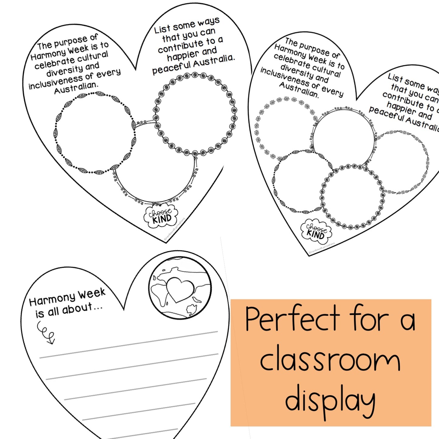 Harmony Week Bundle | Harmony Day Craft and PowerPoint