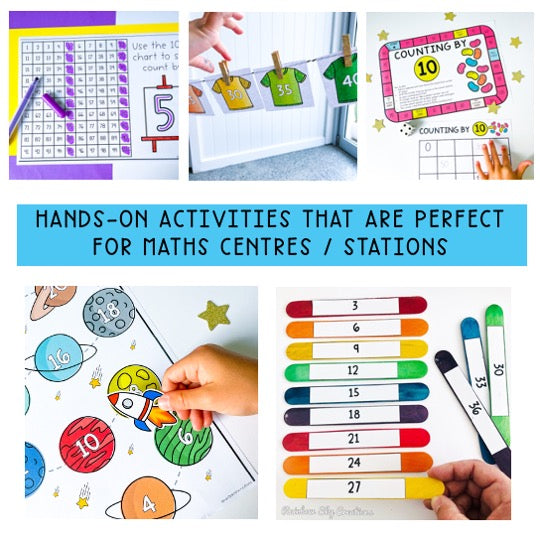 Skip Counting Games BUNDLE – Rainbow Sky Creations AU