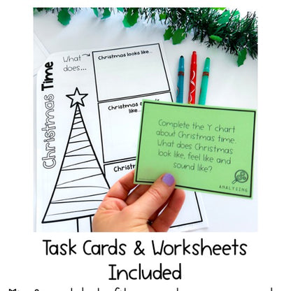 Christmas Activities | Creative Thinking Activities | Kindergarten - Grade 2 [Digital & Printable]