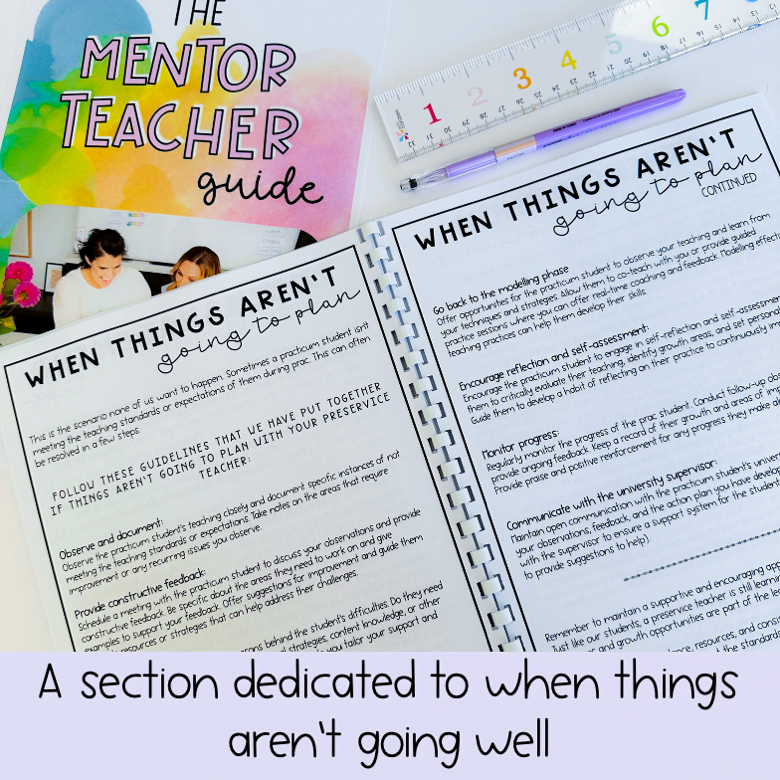 Prac Mentor Teacher Guide | Preservice Supervisor Help