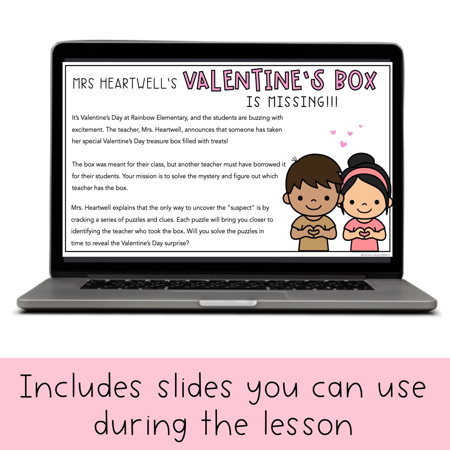 Code Breaker Activity | February Code Cracker | Valentine’s Day Theme