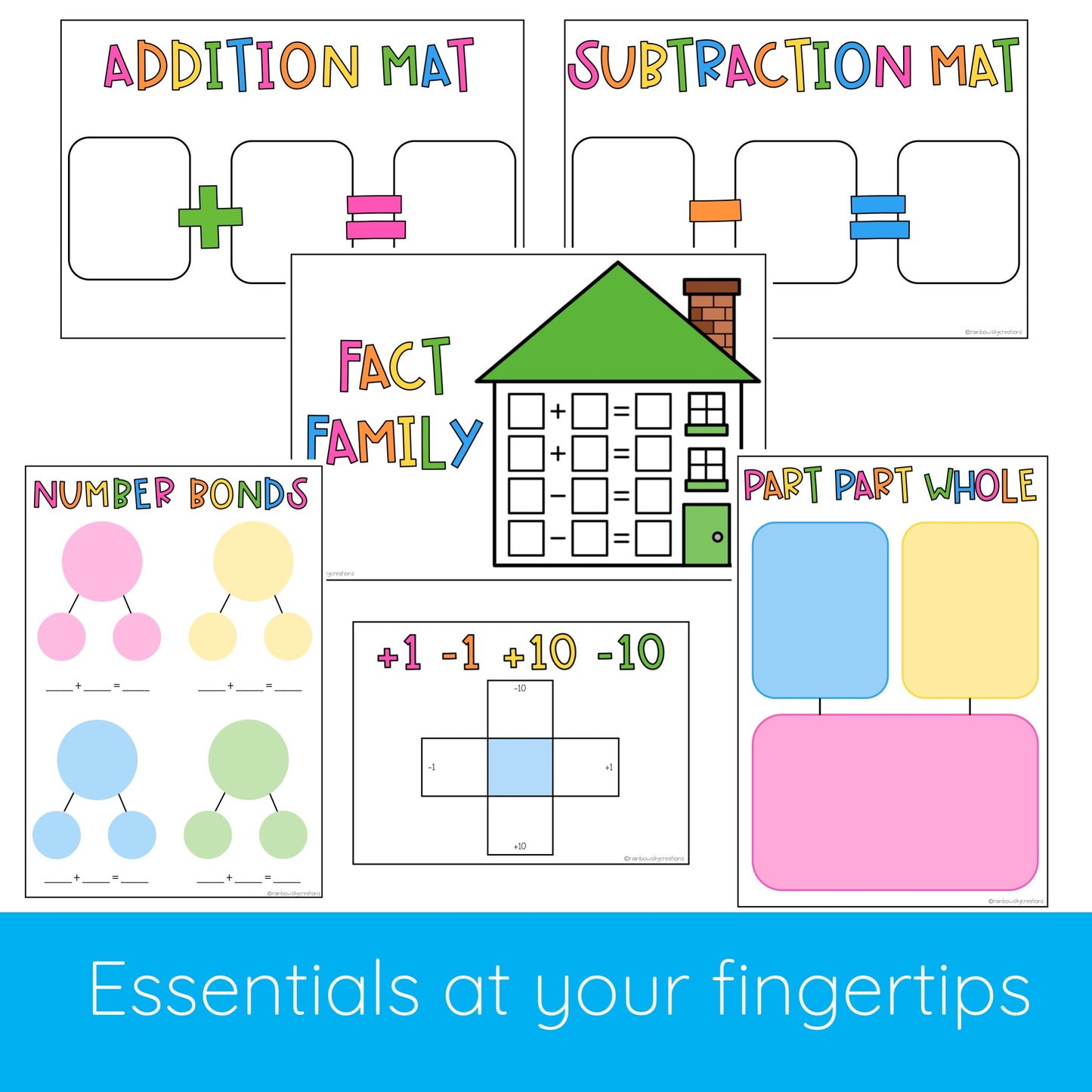 Math Toolkit Everyday Essentials for Number Grades 1-2
